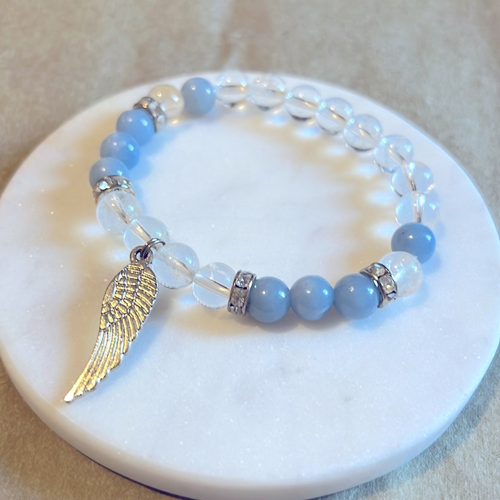 Angel wing bracelet